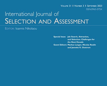 Attached image of Reactions of applicants with disabilities to technology-enabled recruitment and selection: A research agenda